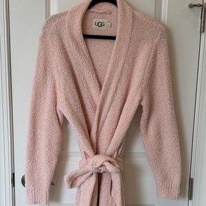 UGG Blush Pink Plush Wrap Robe